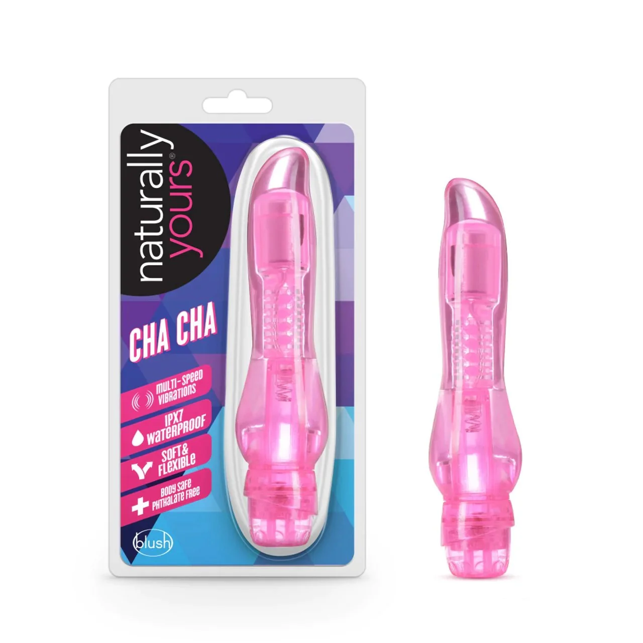 Naturally Yours Cha Cha Vibrator 5.5" by Blush Novelties