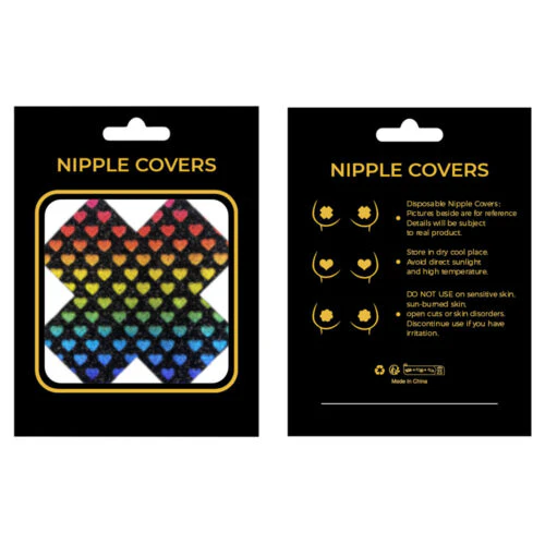 Nipple Cover Heart Cross by Comeon Dear