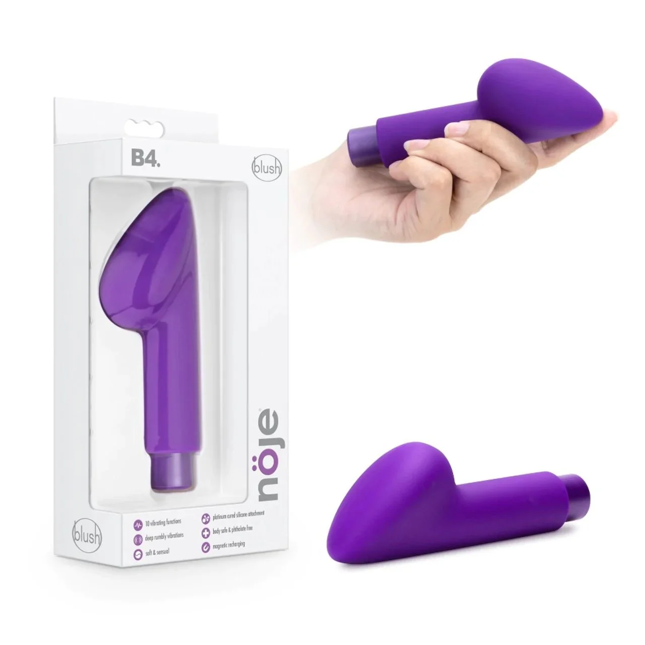 Noje B4 Iris Vibrator 5.5" by Blush Novelties