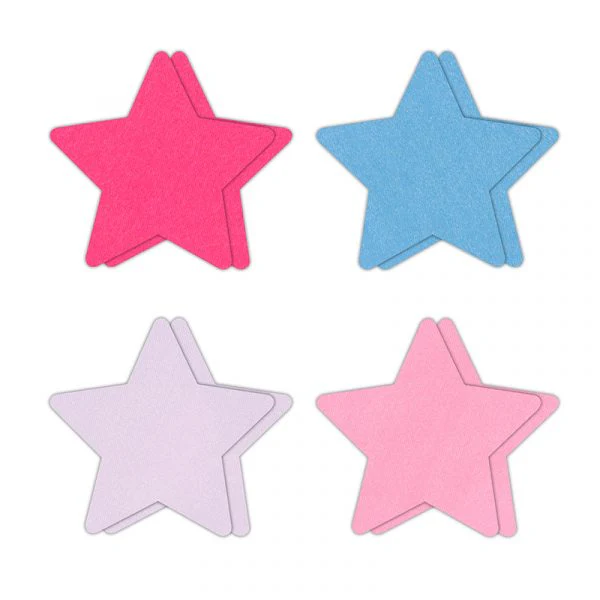 Pretty Pasties Star 4pk by NS Novelties - Image 4