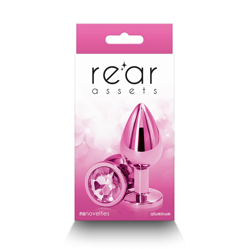 Rear Assets Aluminum Anal Plug Medium by NS Novelties