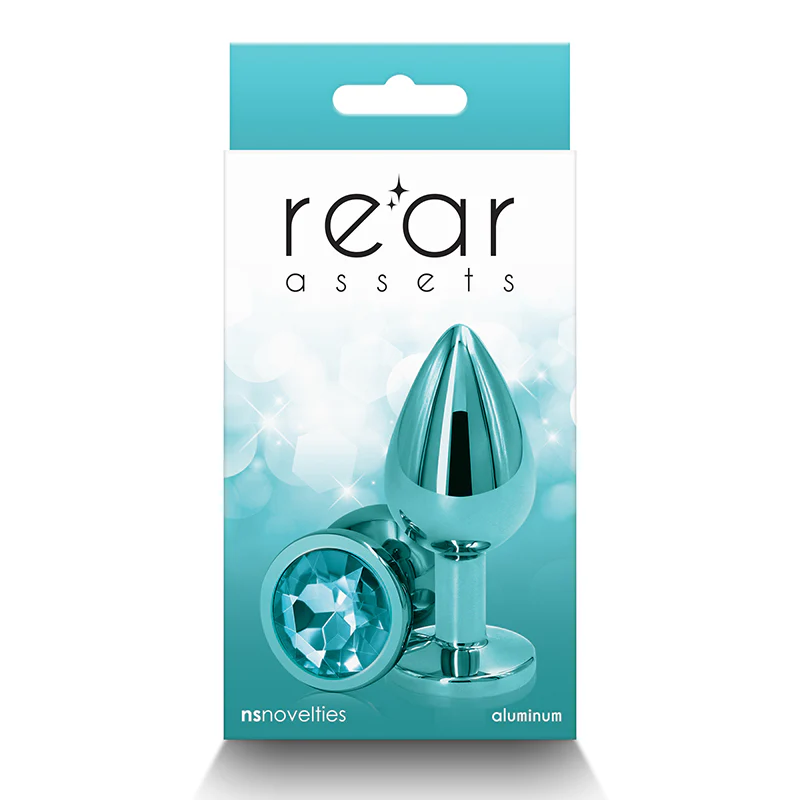 Rear Assets Aluminum Anal Plug Medium by NS Novelties - Image 3