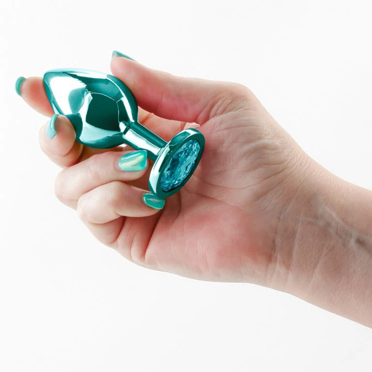 Rear Assets Aluminum Anal Plug Medium by NS Novelties - Image 4