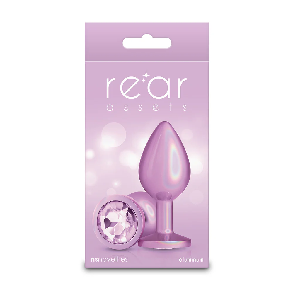 Rear Assets Aluminum Anal Plug Medium by NS Novelties - Image 5