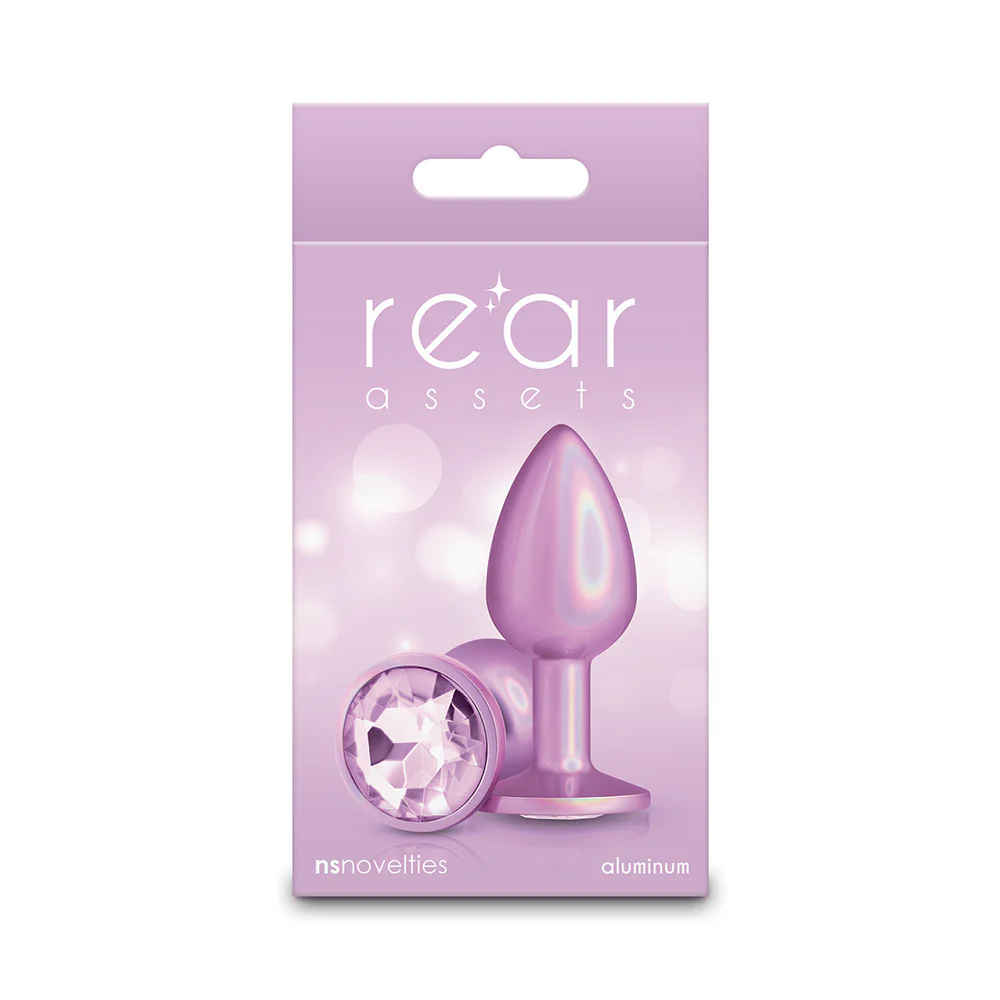 Rear Assets Aluminum Anal Plug Small by NS Novelties - Image 5