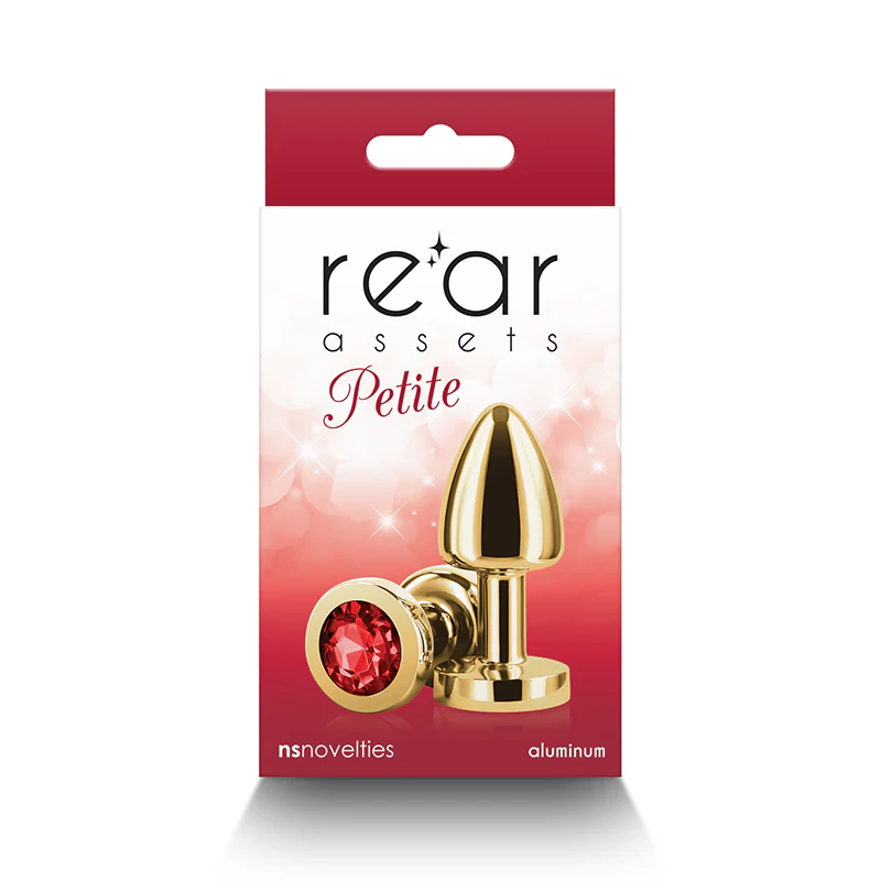 Rear Assets Petite Aluminum Anal Plug Small by NS Novelties - Image 5