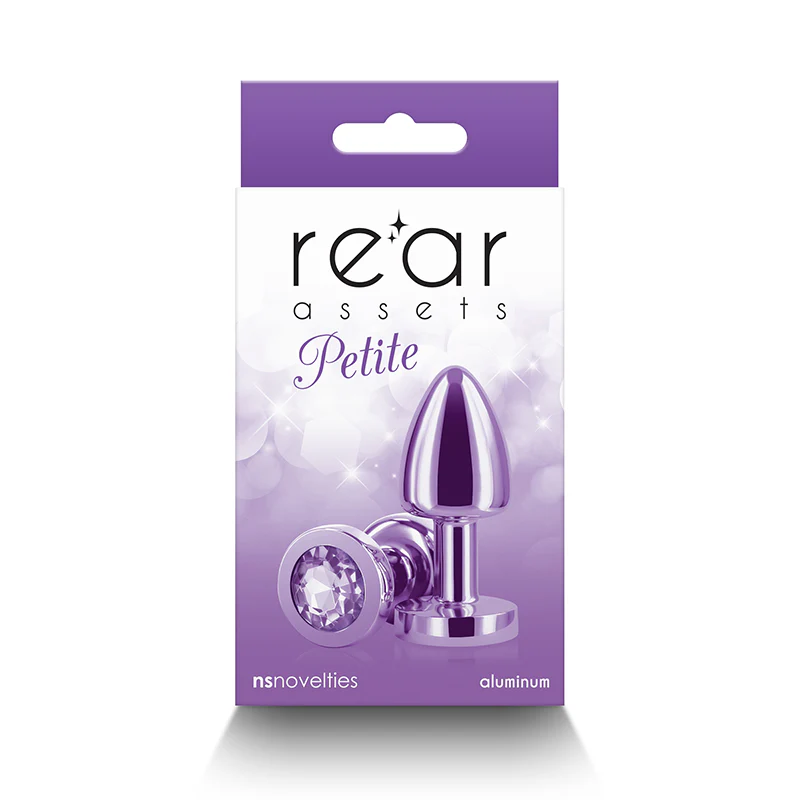 Rear Assets Petite Aluminum Anal Plug Small by NS Novelties - Image 6