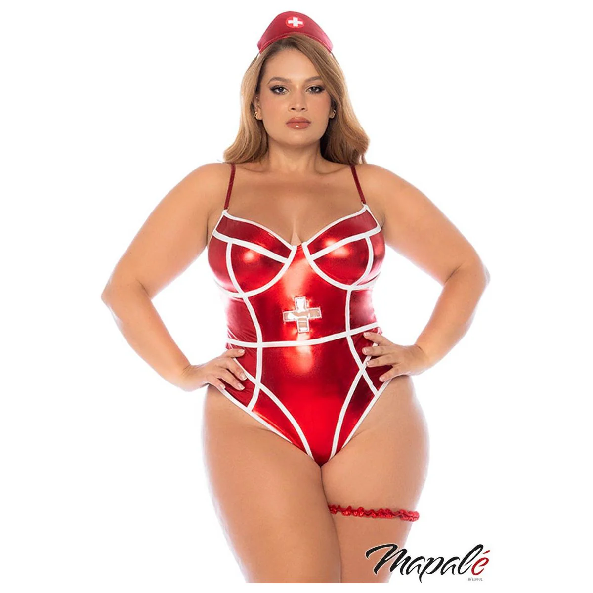 Nurse 3pc Role Play Costume by Mapale - Image 3