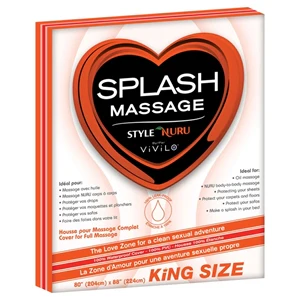 Nuru Splash Massage Sheet by Vivilo
