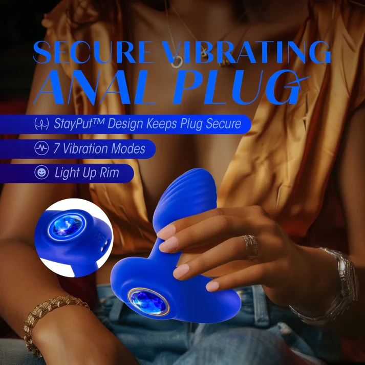 Oh My Gem Mystery 4 Vibrating Anal Plug by Blush - Image 5