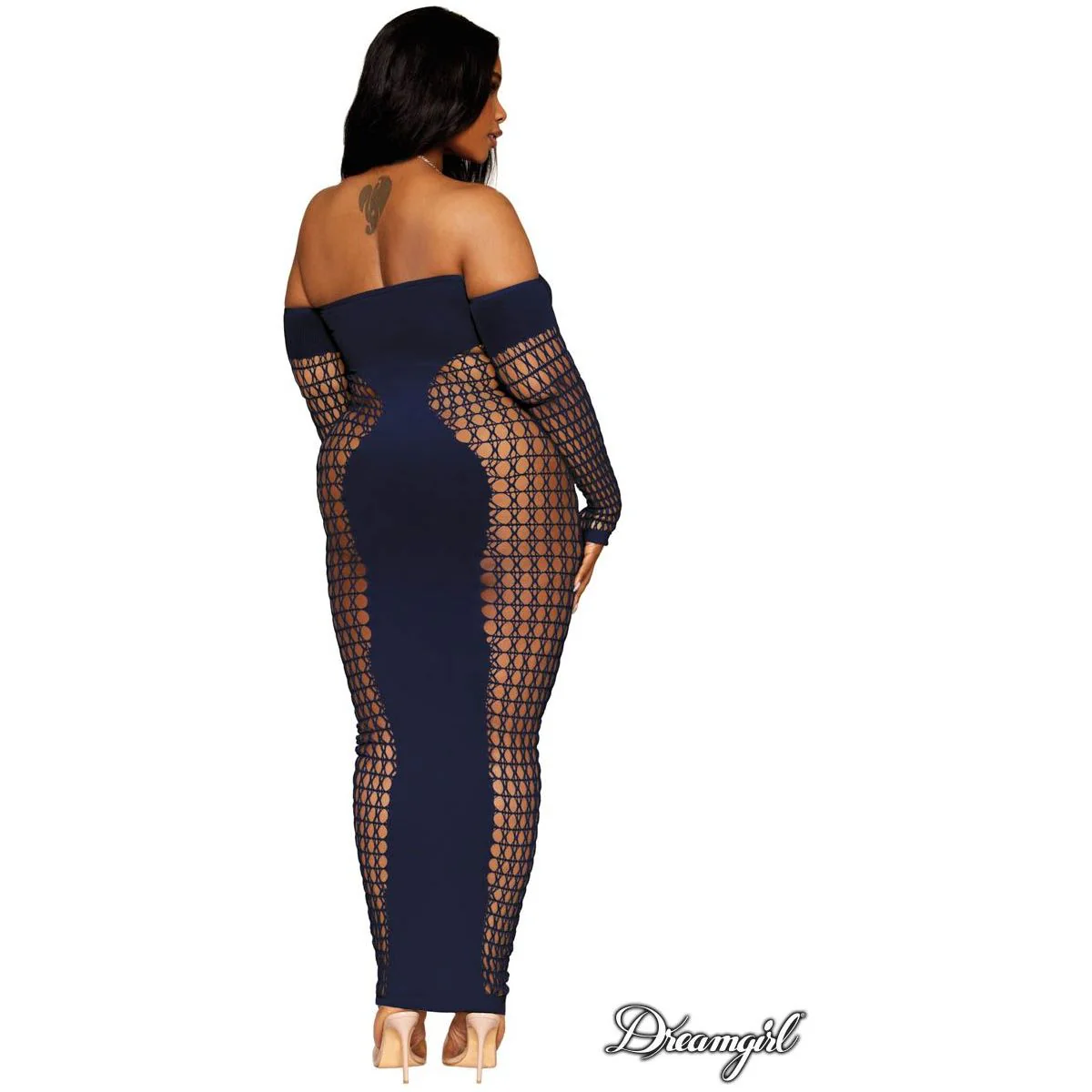 Opaque Chain Gown by Dreamgirl - Image 4