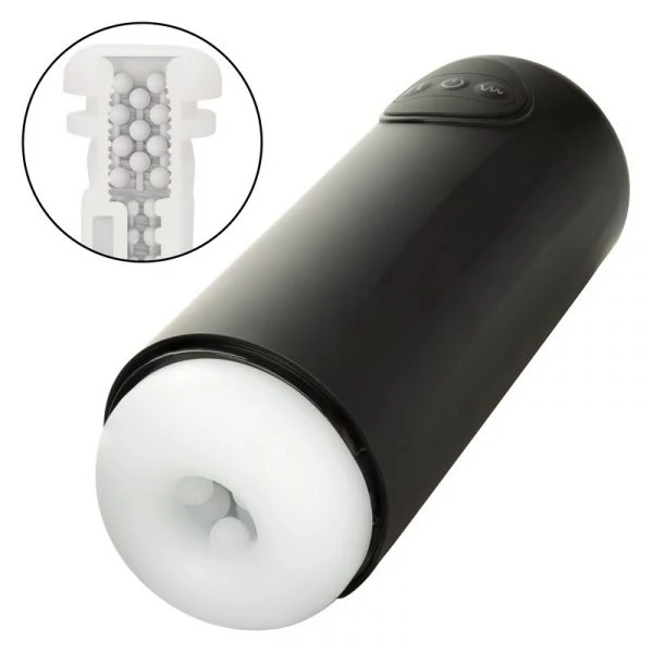 Optimum Vibrating & Thrusting Masturbator by Cal Exotics - Image 3