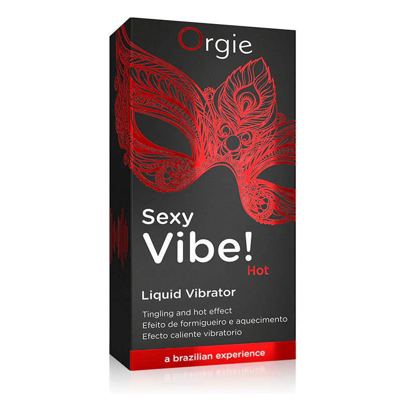 Sexy Vibe Hot Liquid Vibrator Gel by Orgie