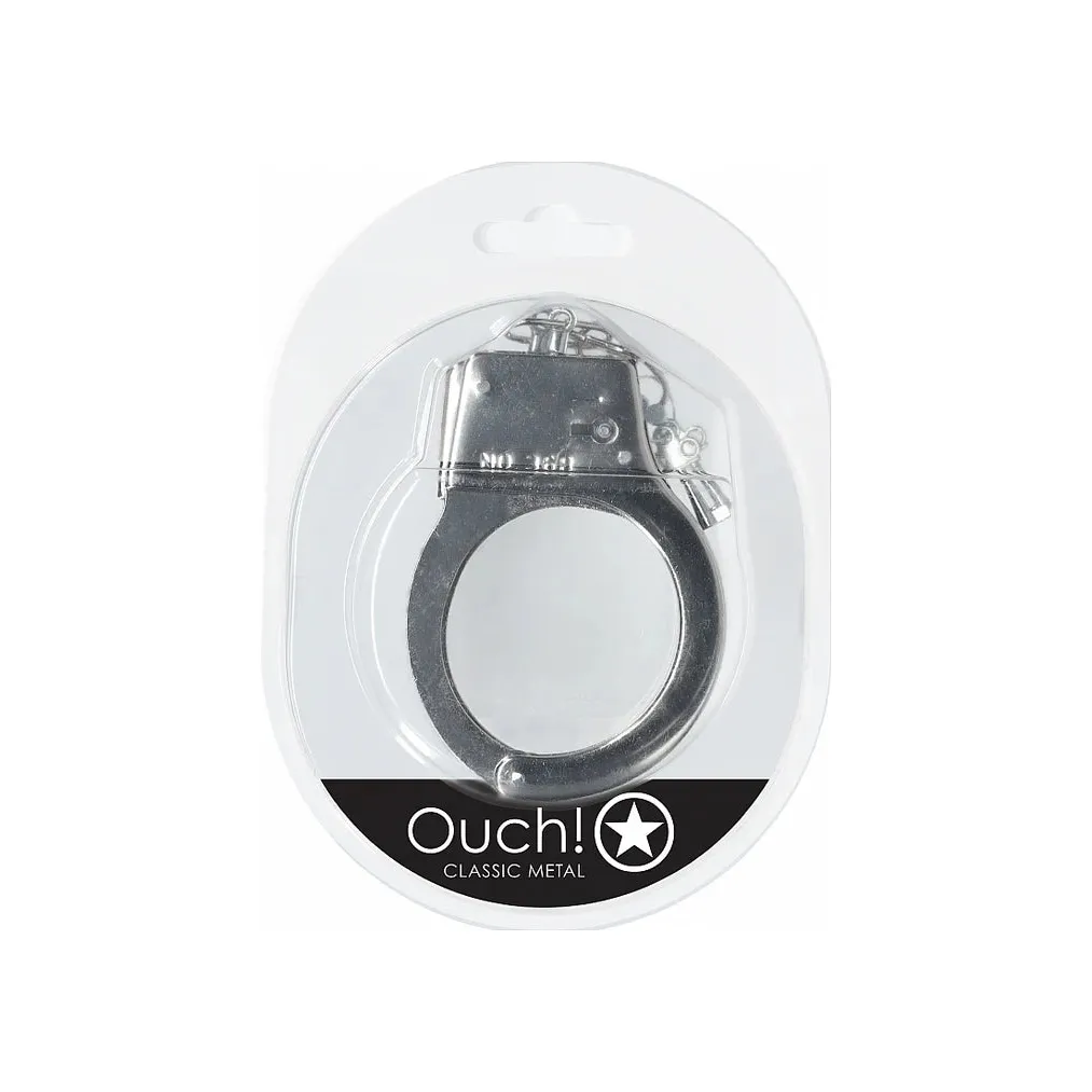 Ouch Classic Metal Handcuffs by Shots - Image 2