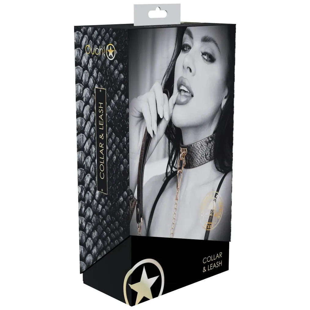 Ouch Florence Collection Collar with Leash by Shots - Image 2