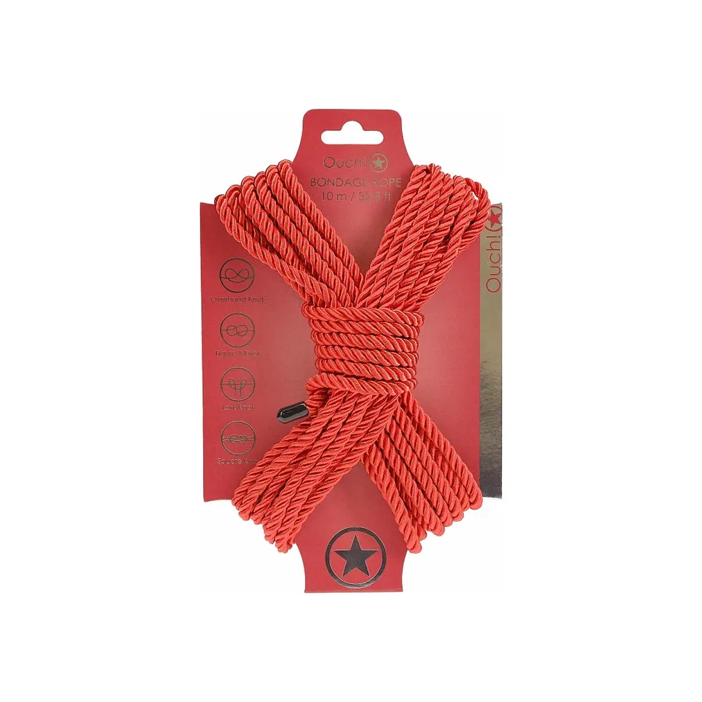Ouch Japanese Bondage Rope 10m by Shots - Image 11