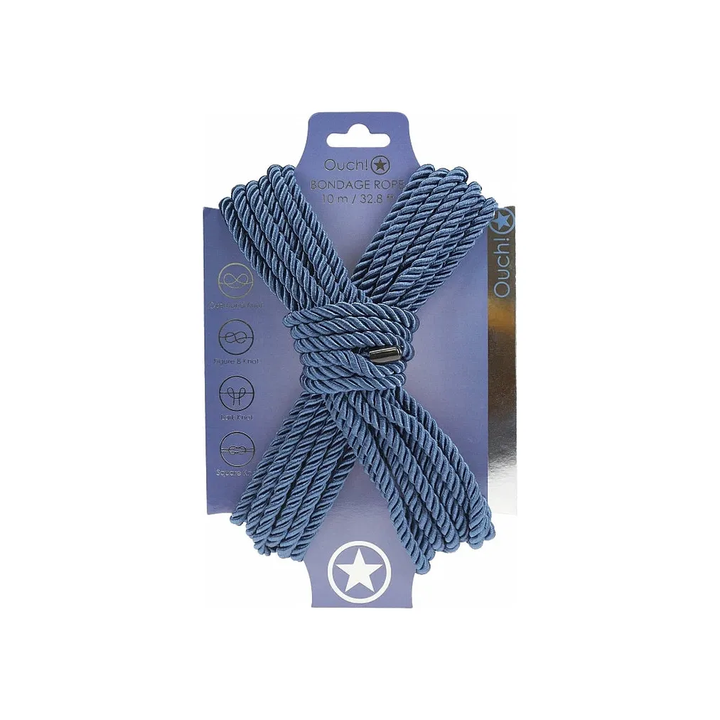 Ouch Japanese Bondage Rope 10m by Shots - Image 4