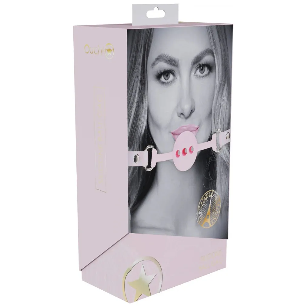 Ouch Paris Collection Silicone Ball Gag by Shots