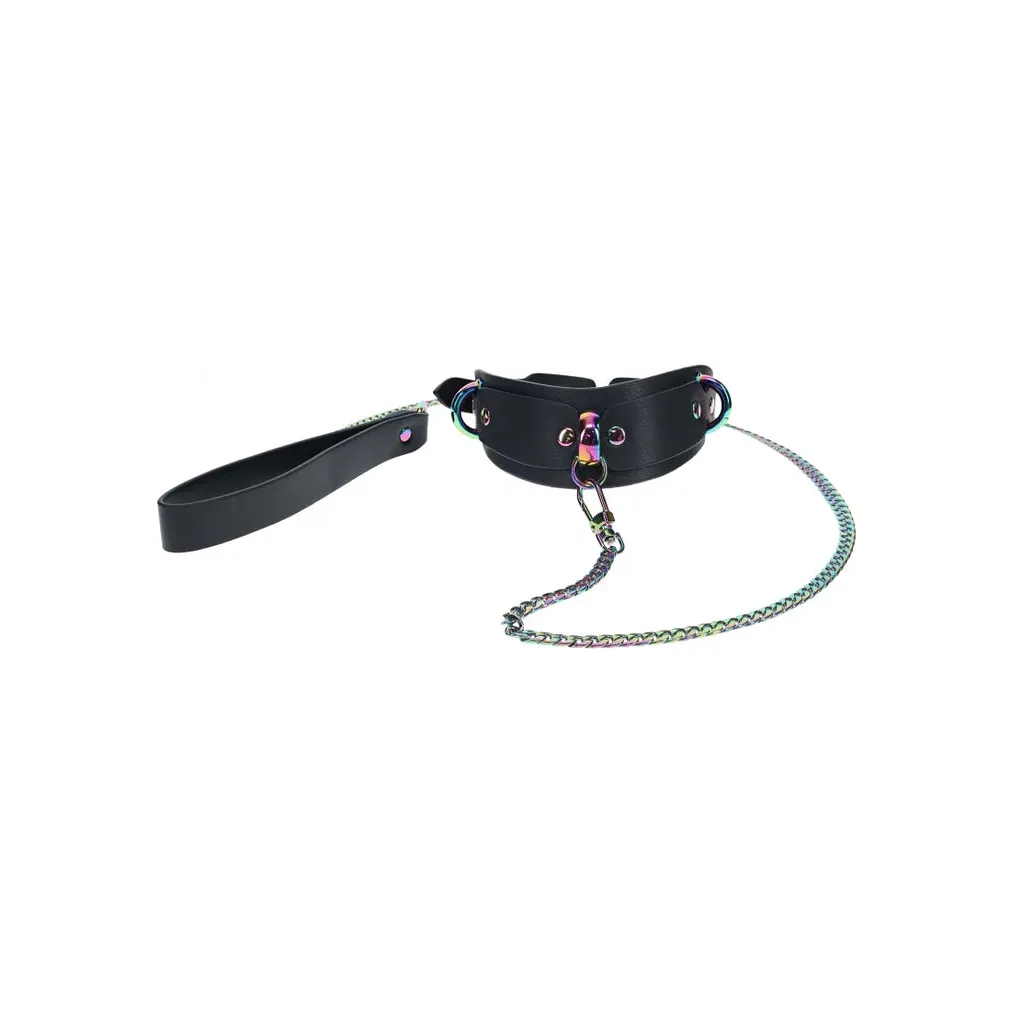 Ouch Venice Collar with Leash by Shots