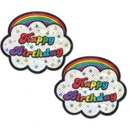 Happy Birthday Cloud Pasties by Pastease
