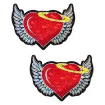 Heart With Wings & Halo Pasties by Pastease