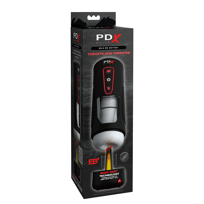 PDX Elite Milk Me Hotter Masturbator by Pipedreams Products®