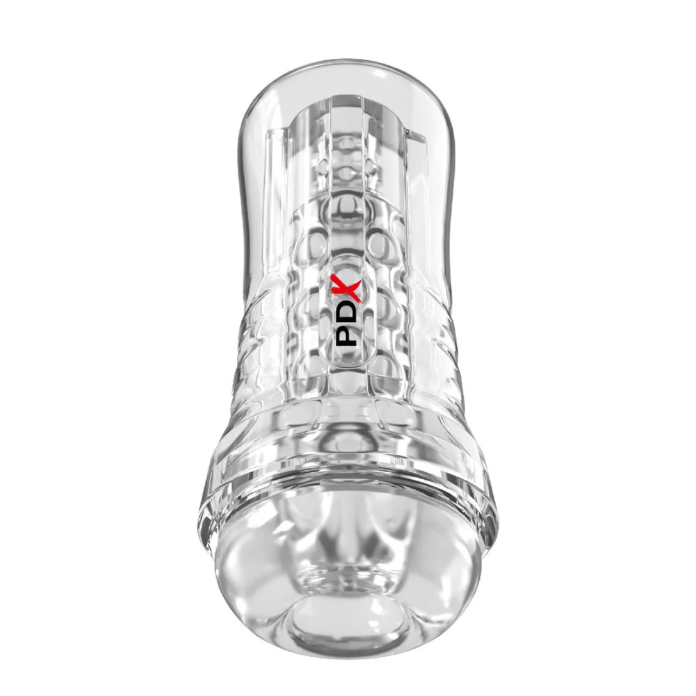 PDX Elite View Tube See-Thru Stroker by Pipedreams - Image 2