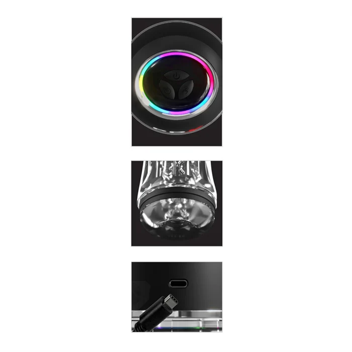 PDX Elite Viewpoint Pro Vibrating Masturbator by Pipedream Products® - Image 2