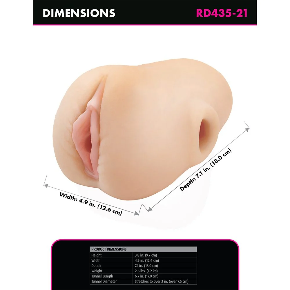 PDX Plus Pussy Pounder Squeeze Stroker by Pipedreams - Image 4