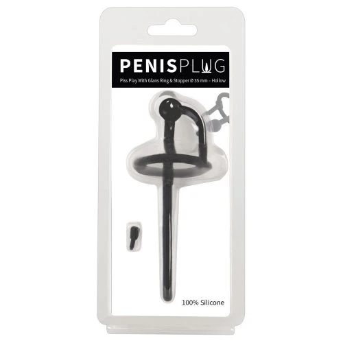 Penis Plug with Glans Ring & Stopper by You2Toys