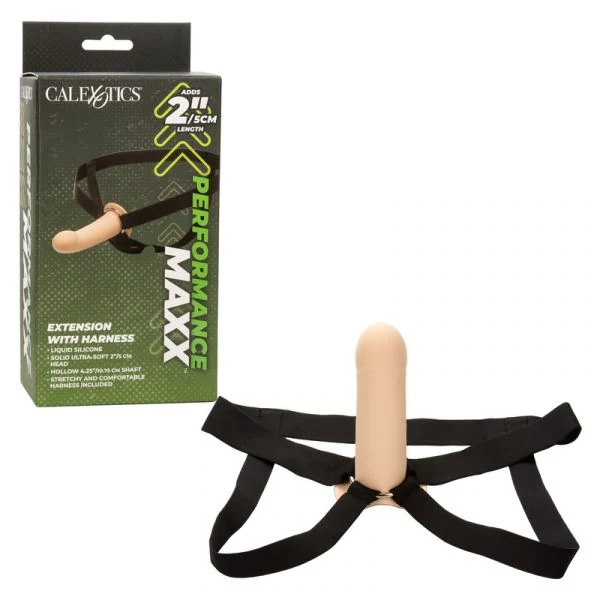 Performance Maxx Life Like Extension with Harness 2" by Cal Exotics