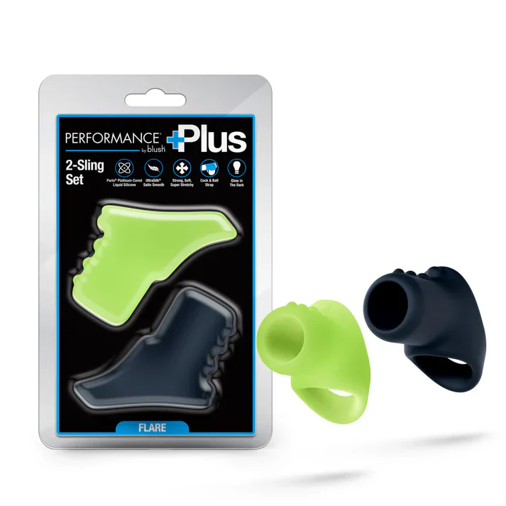 Performance Plus Flare Cock Rings by Blush