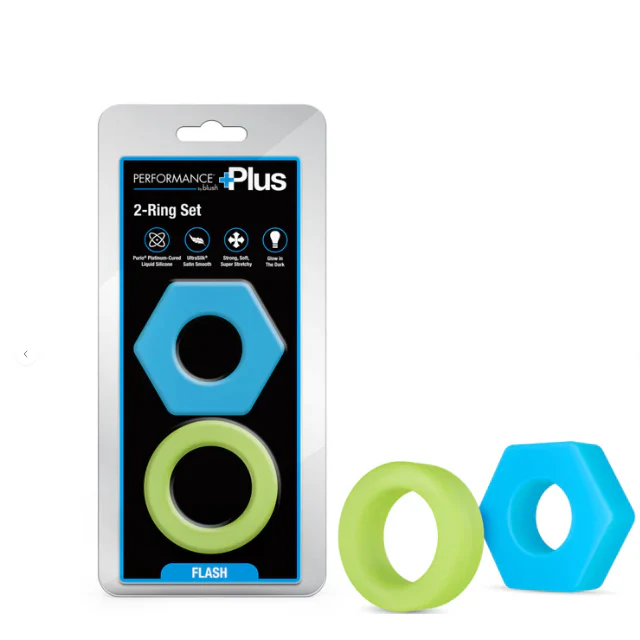 Performance Plus Flash Cock Rings by Blush