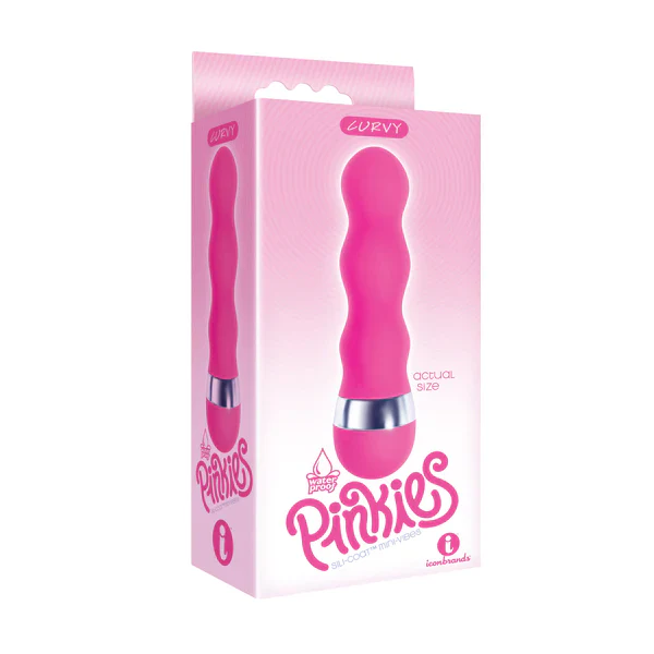 Pinkies Curvy Vibrator 7" by Icon
