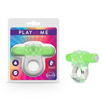 Play With Me Vibrating Cock Ring by Blush Novelties