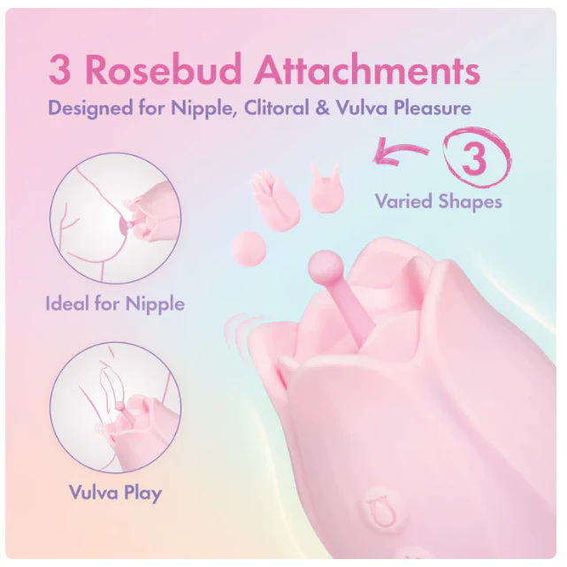 Play With Me Romantic Rose Vibrator by Blush - Image 4