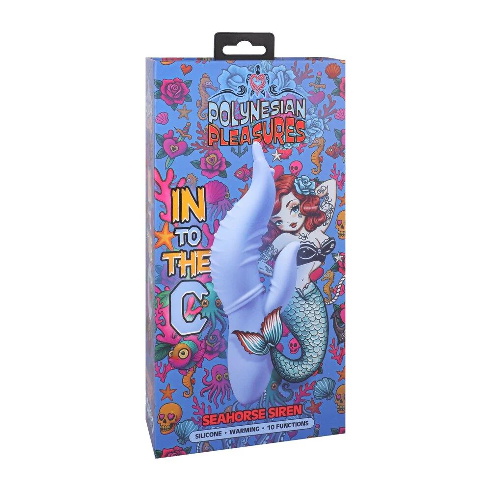 Polynesian Pleasures Into The C Mai Seahorse Siren Vibrator by Doc Johnson