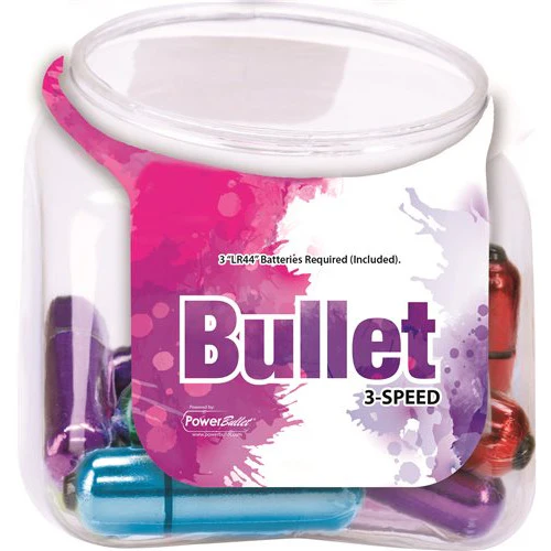 Metallic 3 Speed Vibrating Bullet by PowerBullet
