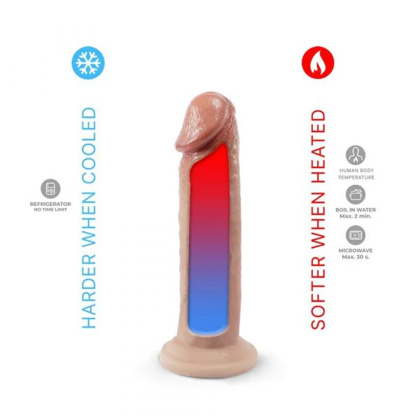 Premium Real Skin 6" Dildo by Doc Johnson - Image 2