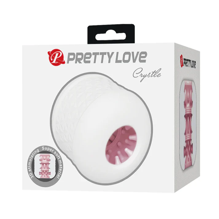 Crystal Sleeve Masturbator by Pretty Love