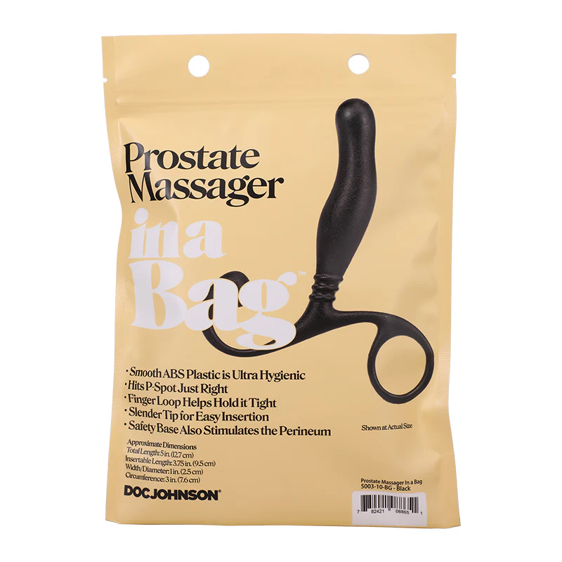 Prostate Massager In A Bag by Doc Johnson