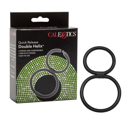Quick Release Double Helix Cock Ring by Cal Exotics