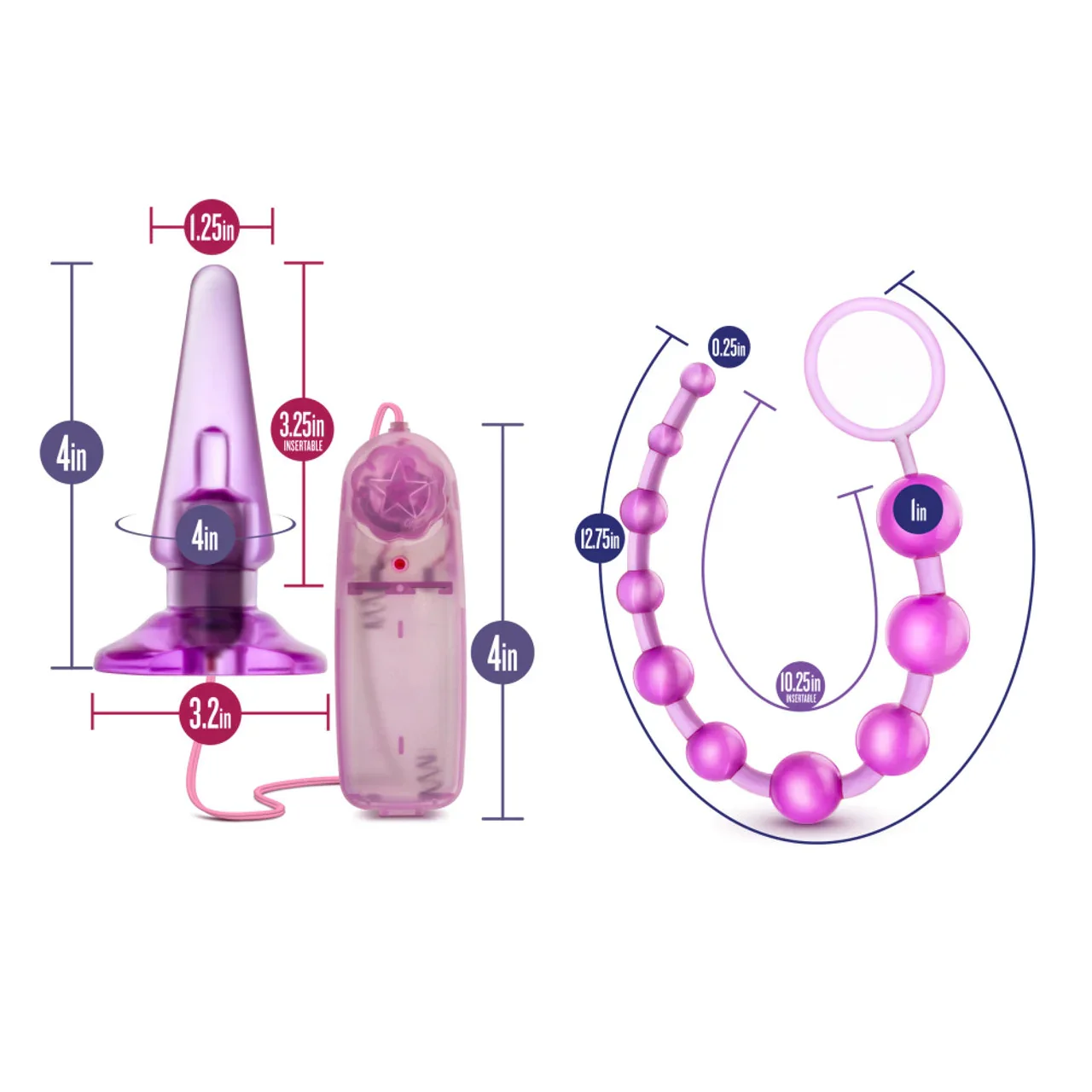 Quickie Anal Toys Kit by Blush Novelties - Image 2