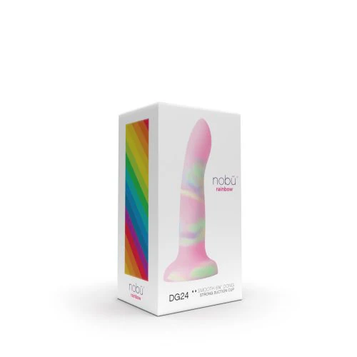 Rainbow DG24 Medium Dildo by Nobu