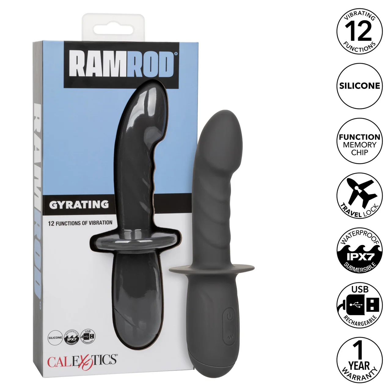 Ramrod® Gyrating Vibrating by Cal Exotics