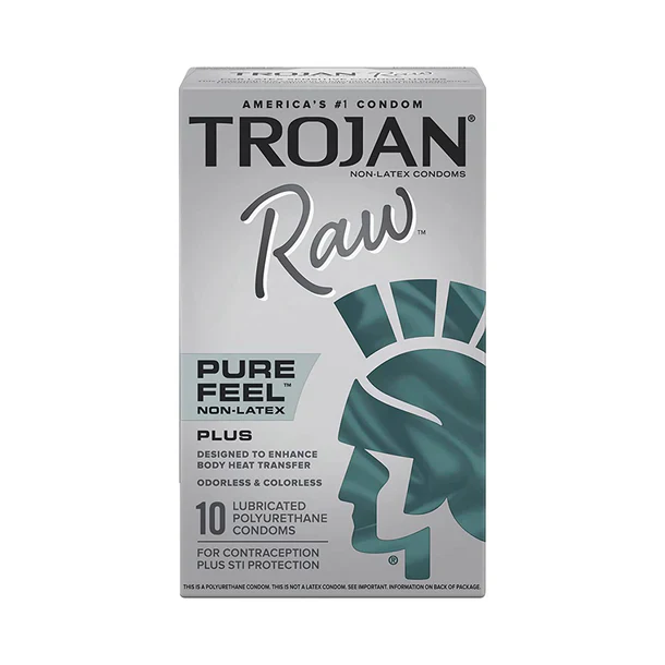 Trojan Raw Pure Feel Non Latex Condoms