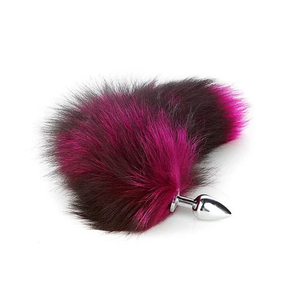 Real Fox Tail Anal Plug Large by XR - Image 3