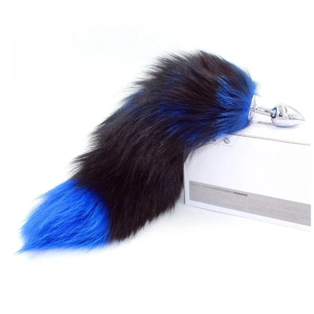 Real Fox Tail Anal Plug Small by XR - Image 5