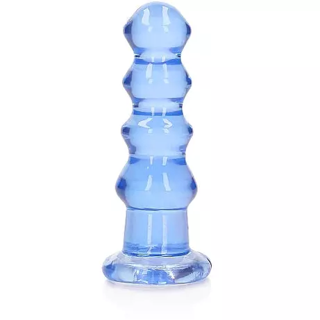 Realrock Crystal Clear Curvy Anal Plug 5.5" by Shots - Image 3