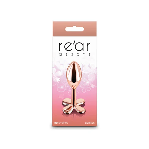 Rear Assets Clover Aluminum Anal Plug by Ns Novelties - Image 2